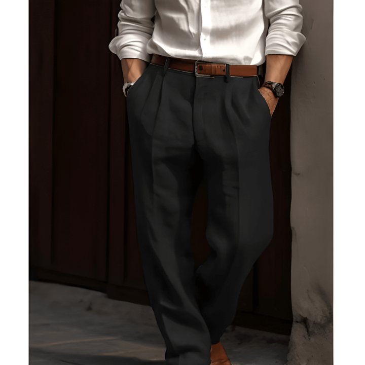 Herren Hosen | Elegante Kleider Mode | Lockerer Stil