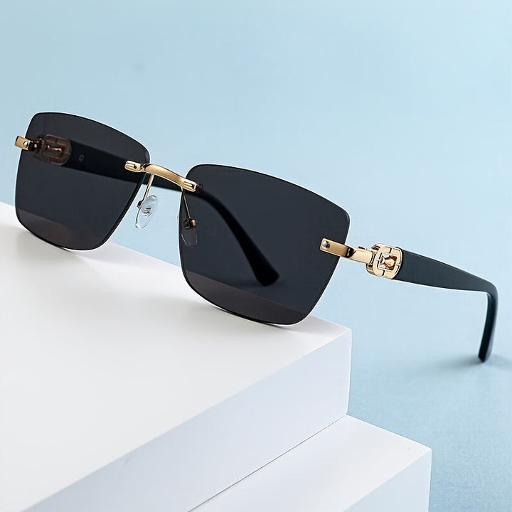 Herren Sonnenbrille | Elegant | Rahmenlos | Sommer