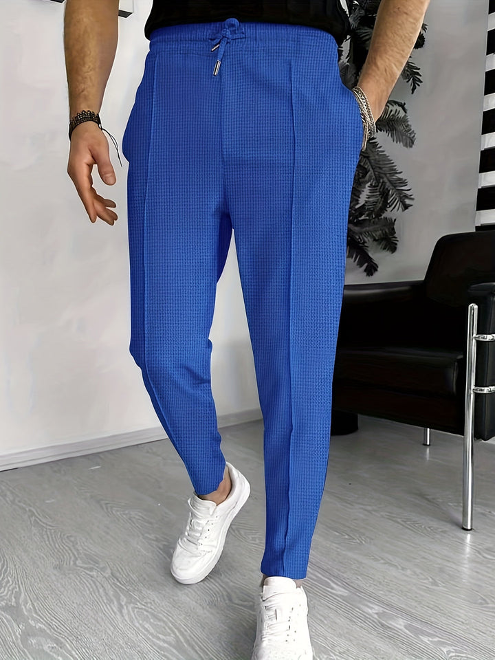 Herren Hose | Tapered | Elastischer Bund | Sommer