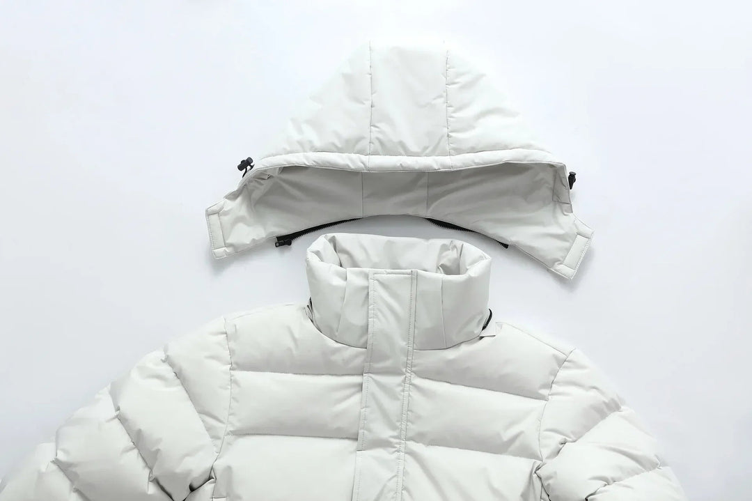 Herren Wintermantel | Oversized | Mit Kapuze | Lang