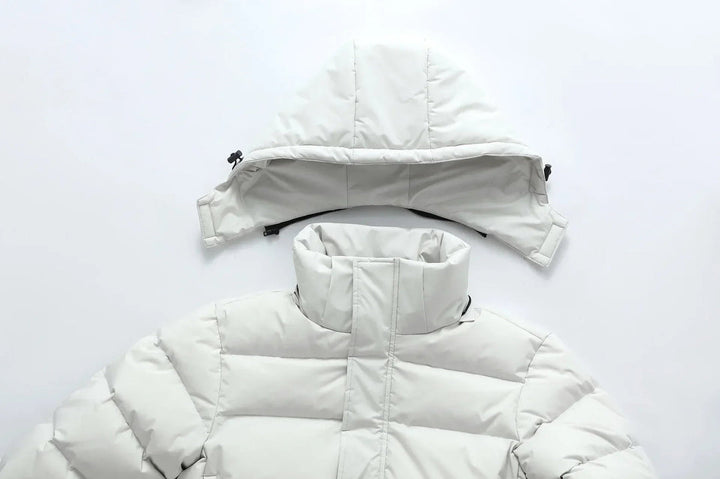 Herren Wintermantel | Oversized | Mit Kapuze | Lang
