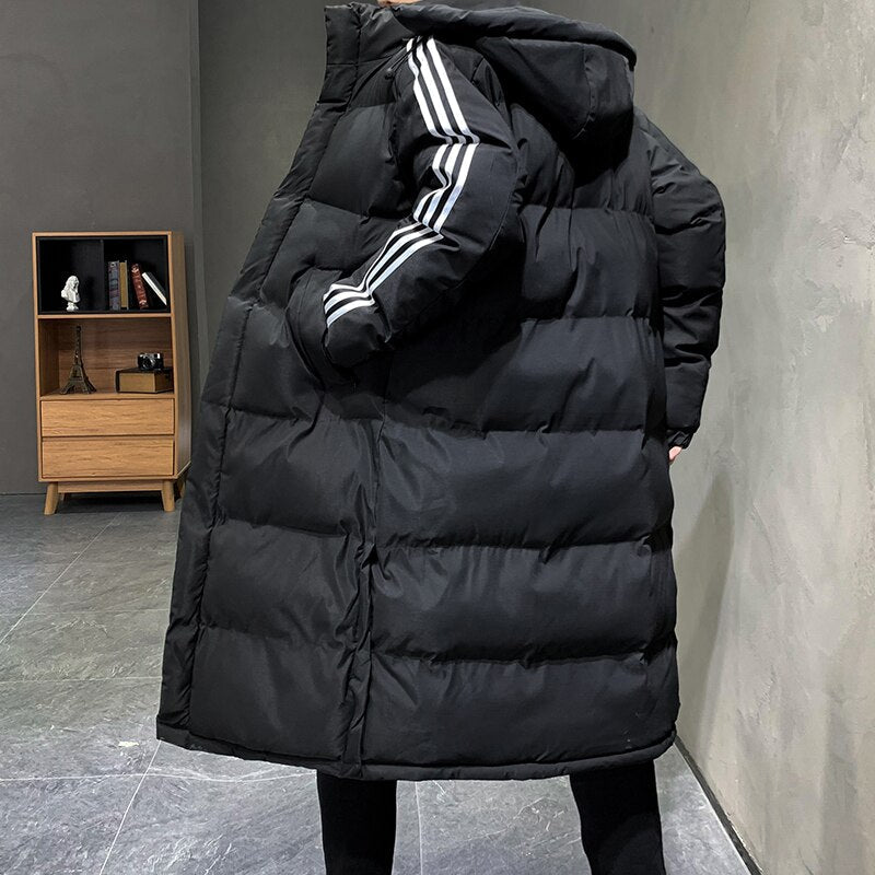 Herren Jacke | Langer Parka | Winddicht & Warm für den Winter