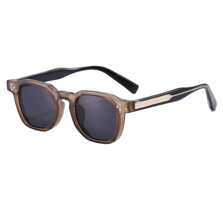 Herren Sonnenbrille | Transparentes Gestell | Moderner Look | Sommer