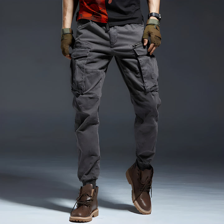 Cargohose Herren | Jeans Herren Fit | Elastischer Bund Style