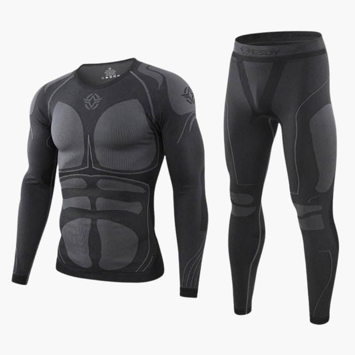 Herren Trainingspak | Sportlich | Kompressionsfit | Winter