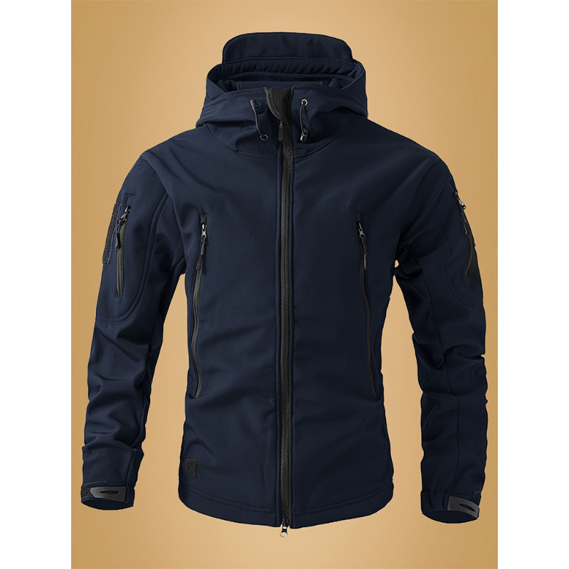 Jacke Herren | Warm Gefüttert & Softshell | Taktische Winterjacke Herren