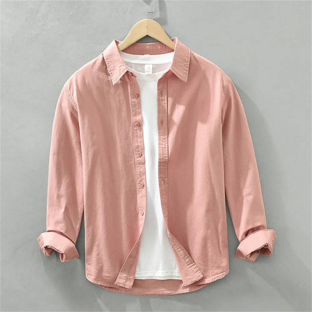 Herren Hemd | Straight | Mit Knöpfen | Sommer