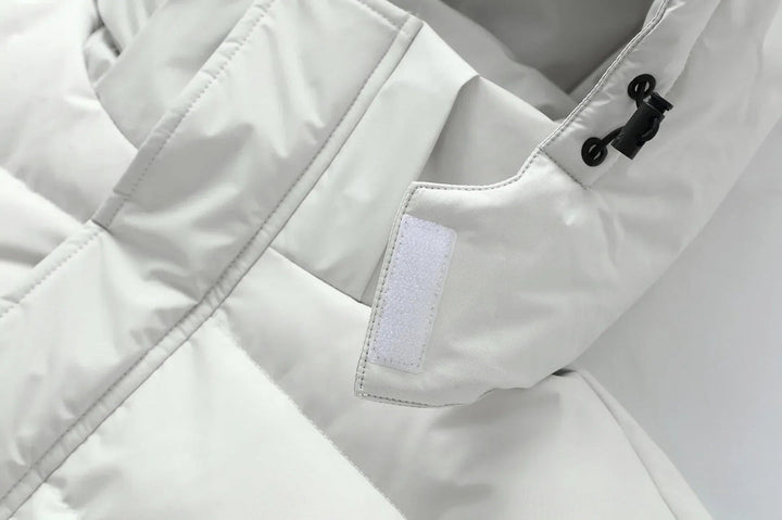 Herren Wintermantel | Oversized | Mit Kapuze | Lang