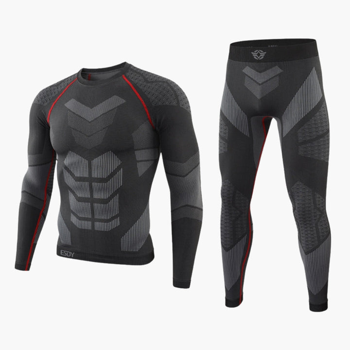 Herren Trainingspak | Sportlich | Kompressionsfit | Winter