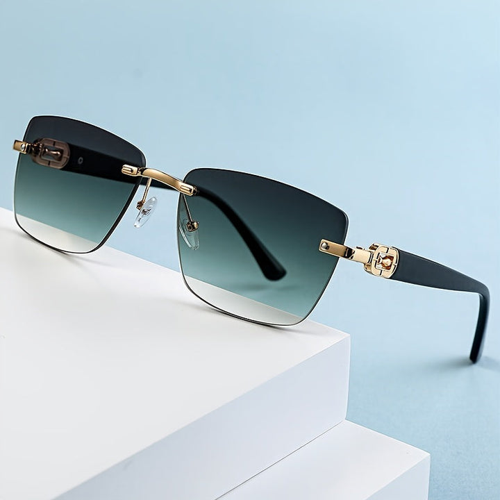 Herren Sonnenbrille | Elegant | Rahmenlos | Sommer
