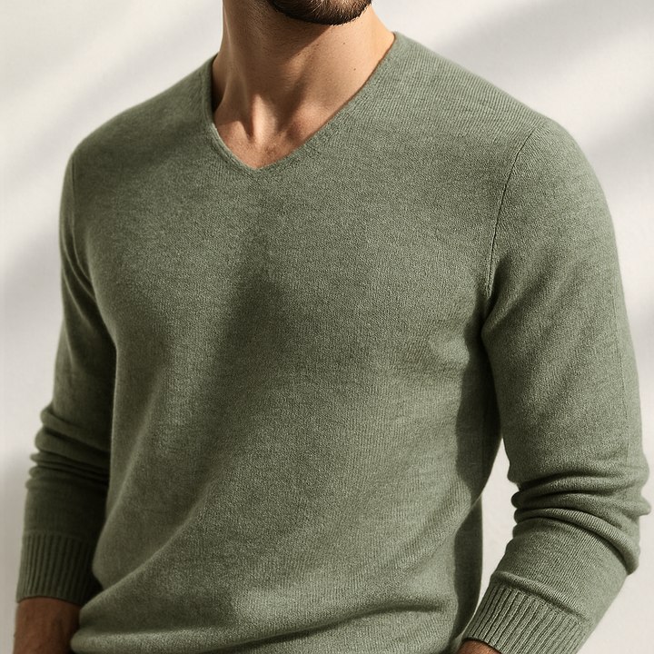 Herren Pullover | Slim Fit Basic | Zeitloser Herren Pulli Look