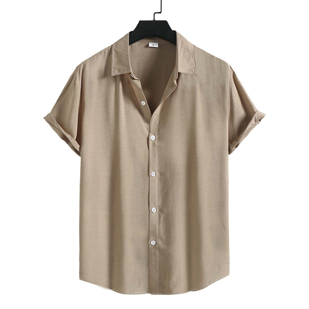 Herren Hemd | Regular Fit | Kurzarm Struktur | Sommer