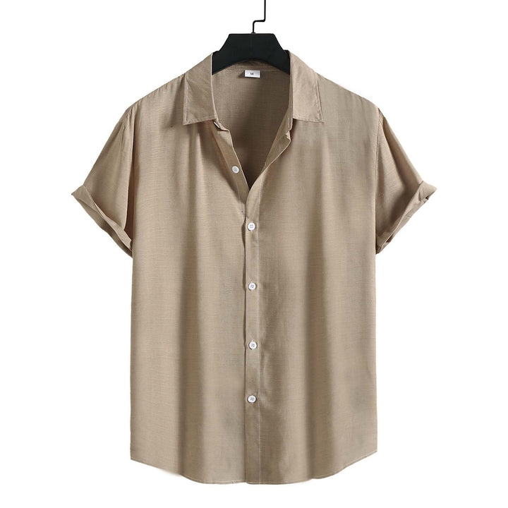 Herren Hemd | Regular Fit | Kurzarm Struktur | Sommer