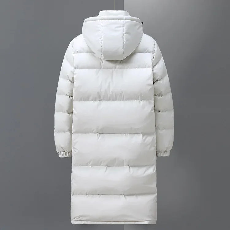 Herren Wintermantel | Oversized | Mit Kapuze | Lang