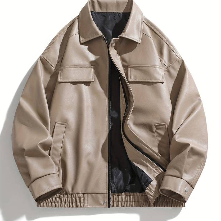 Jacke Herren | Lederjacke Herren Modern | PU-Optik & Urbaner Stil