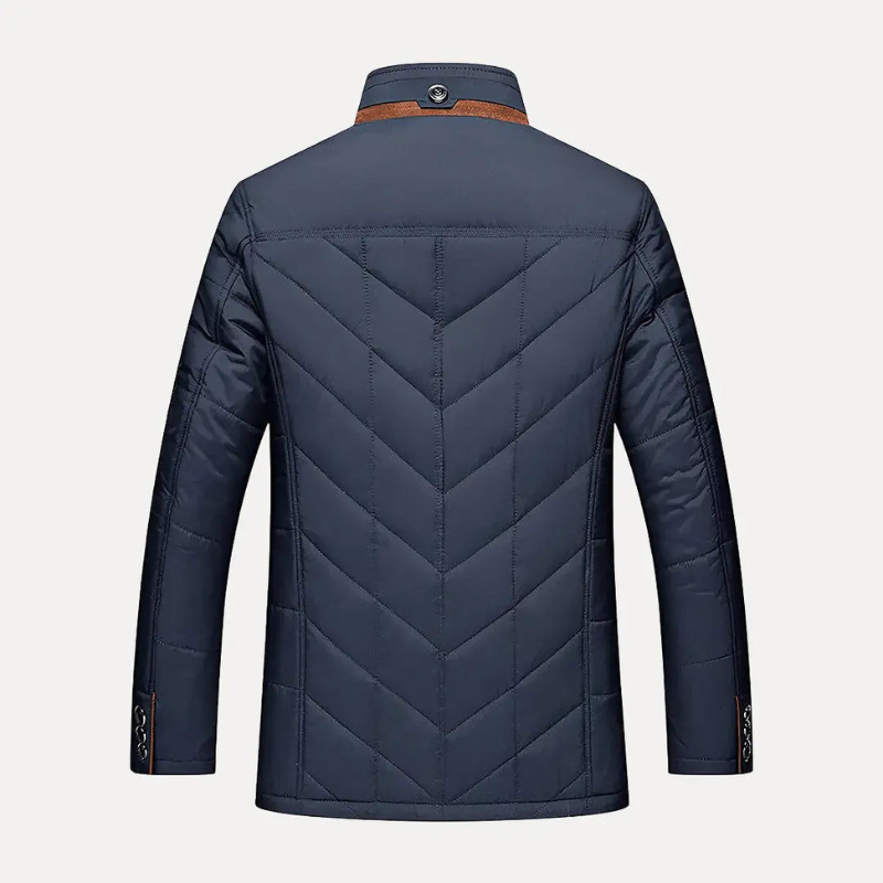 Winterjacke Herren | Steppjacke Herren Klassisch | Warm Gepolstert Stil
