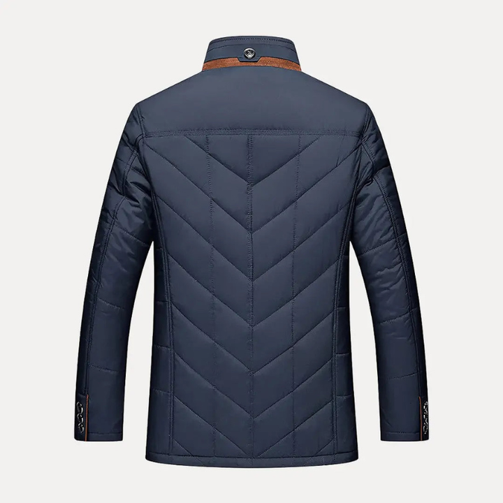 Winterjacke Herren | Steppjacke Herren Klassisch | Warm Gepolstert Stil