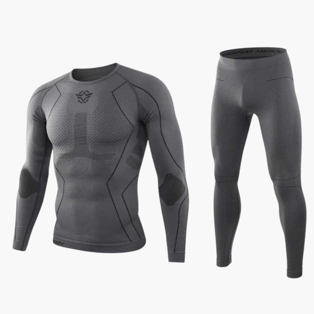Herren Trainingspak | Sportlich | Kompressionsfit | Winter