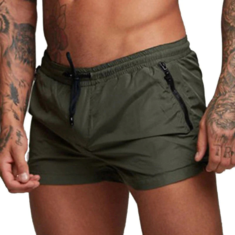 Herren Badeshorts | Slimfit | Mit Kordelzug | Sommer