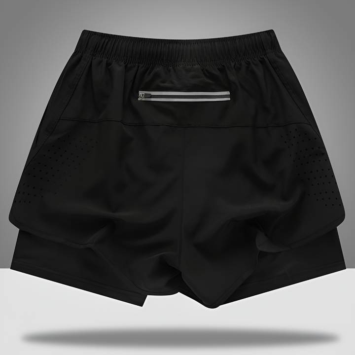 Herren Sport Shorts | Straight | Mit Innenhose | Sommer