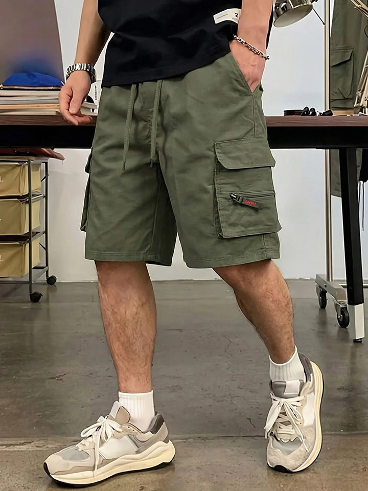 Herren Shorts | Cargo | Mit Kordelzug | Sommer