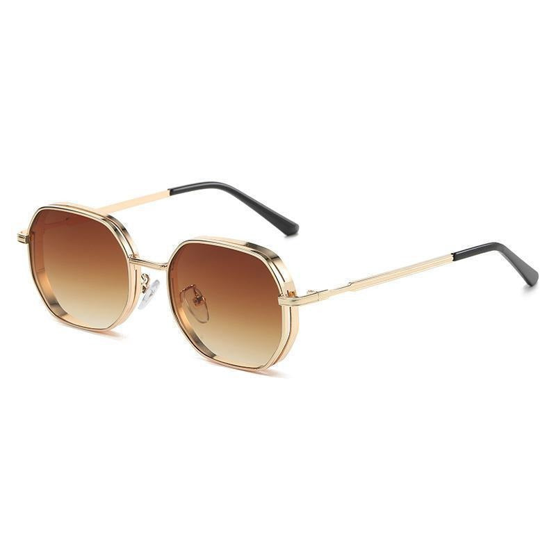 Herren Sonnenbrille | Retro Stil | Eckige Gläser | Street Sommer