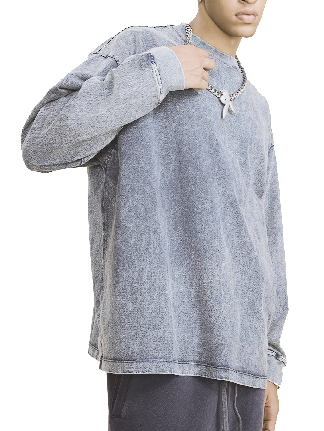 Herren Tops | Oversized | Lange Ärmel | Frühling