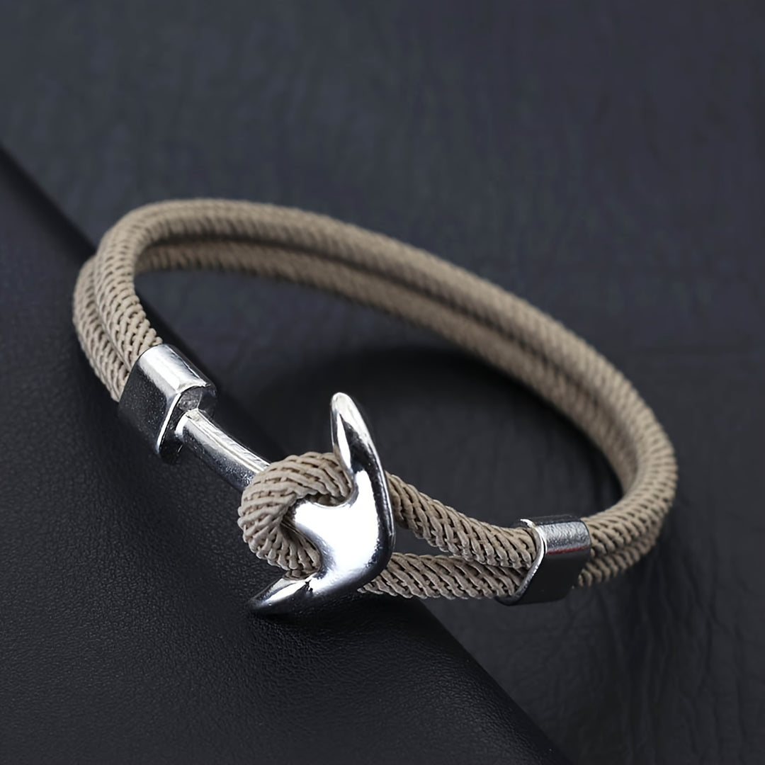 Herren Armband | Minimalistisch | Anker Design | Mit Verschluss