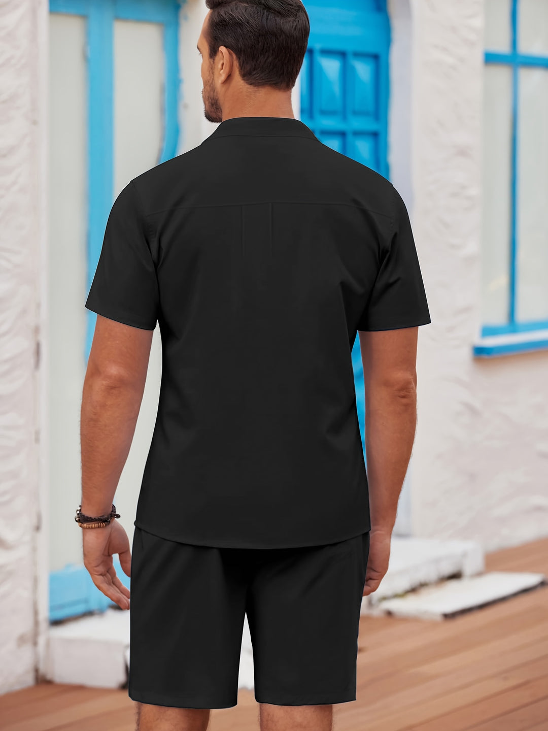 Herren Set | Elegant | Mit Knöpfen | Sommer
