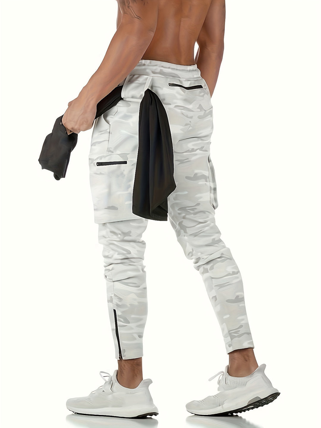 Herren Jogginghose | Tapered | Mit Taschen | Sommer Drift