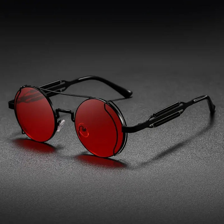 Herren Sonnenbrille | Vintage | Rundes Gestell Retro | Sommer