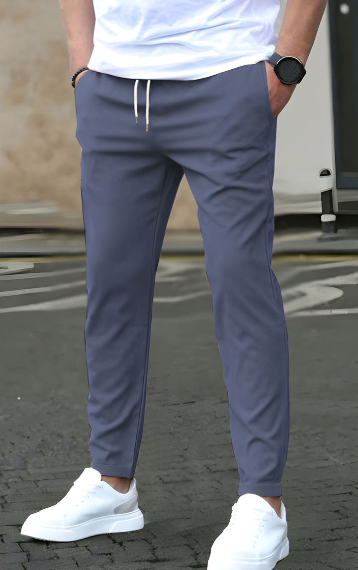 Jogginghose Herren | Schlanke Stretch Passform | Kleider Alltag Look