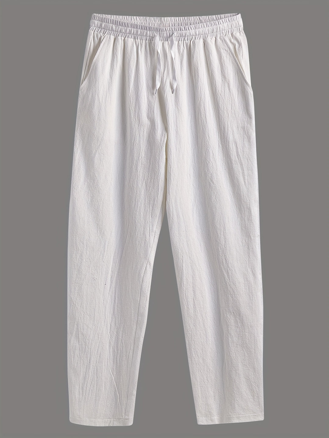 Herren Hose | Straight | Mit Kordelzug | Sommer