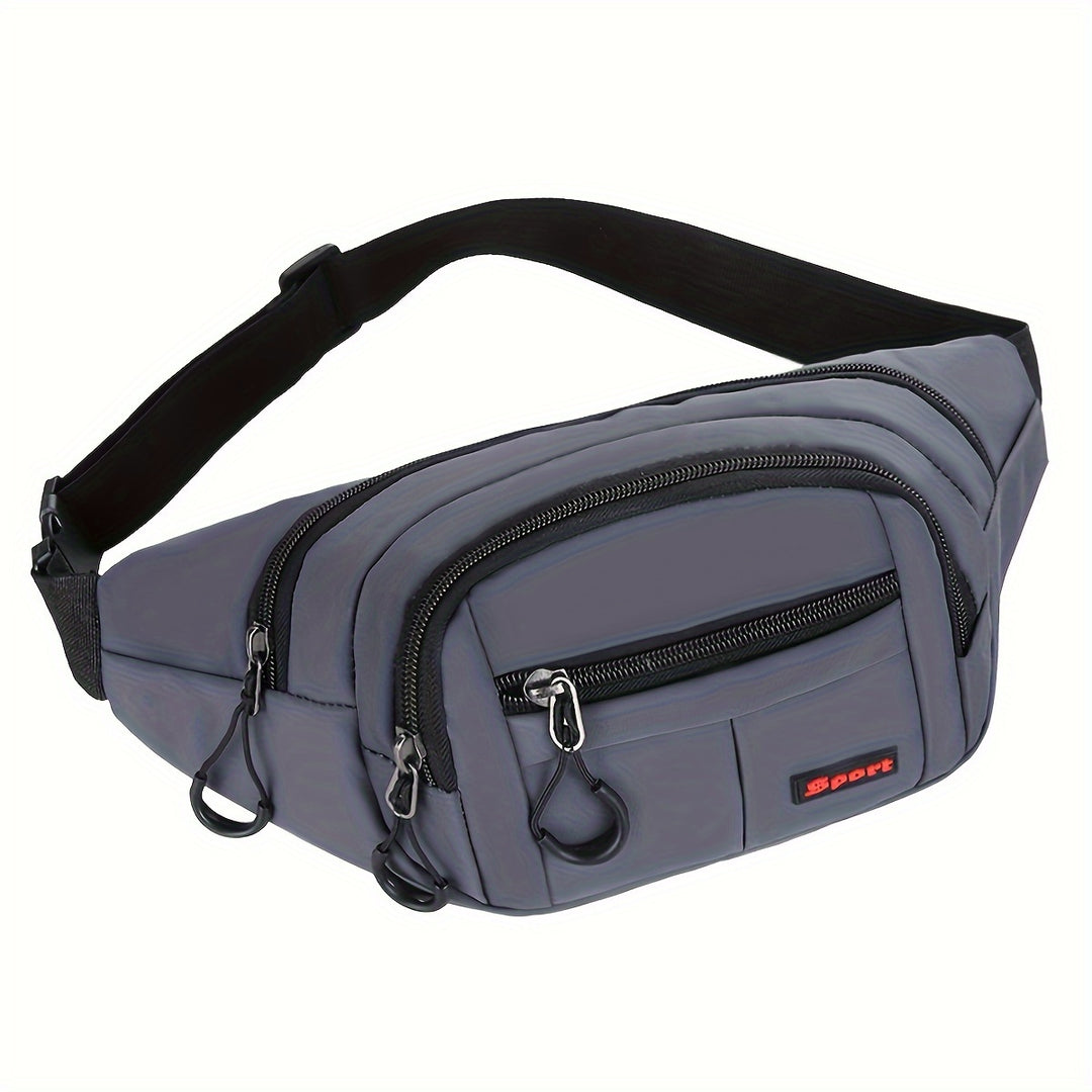 Herren Tasche | Bauchtasche | Mit Reißverschluss | Sommer Active