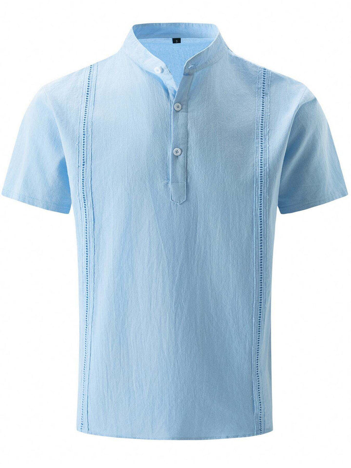 Herren Hemd | Straight | Mit Knopfleiste | Sommer