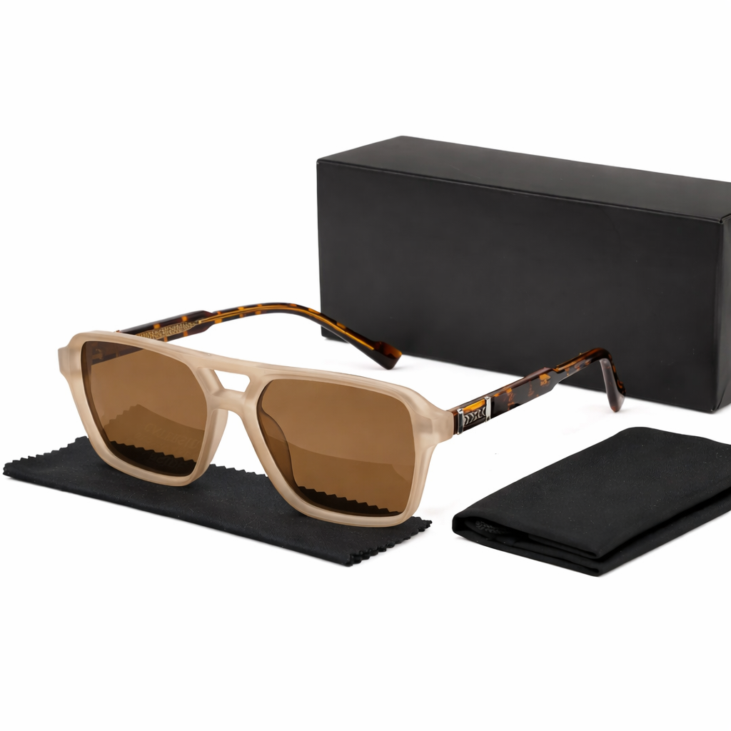 Herren Sonnenbrille | Oversized | Eckig Design | Sommer