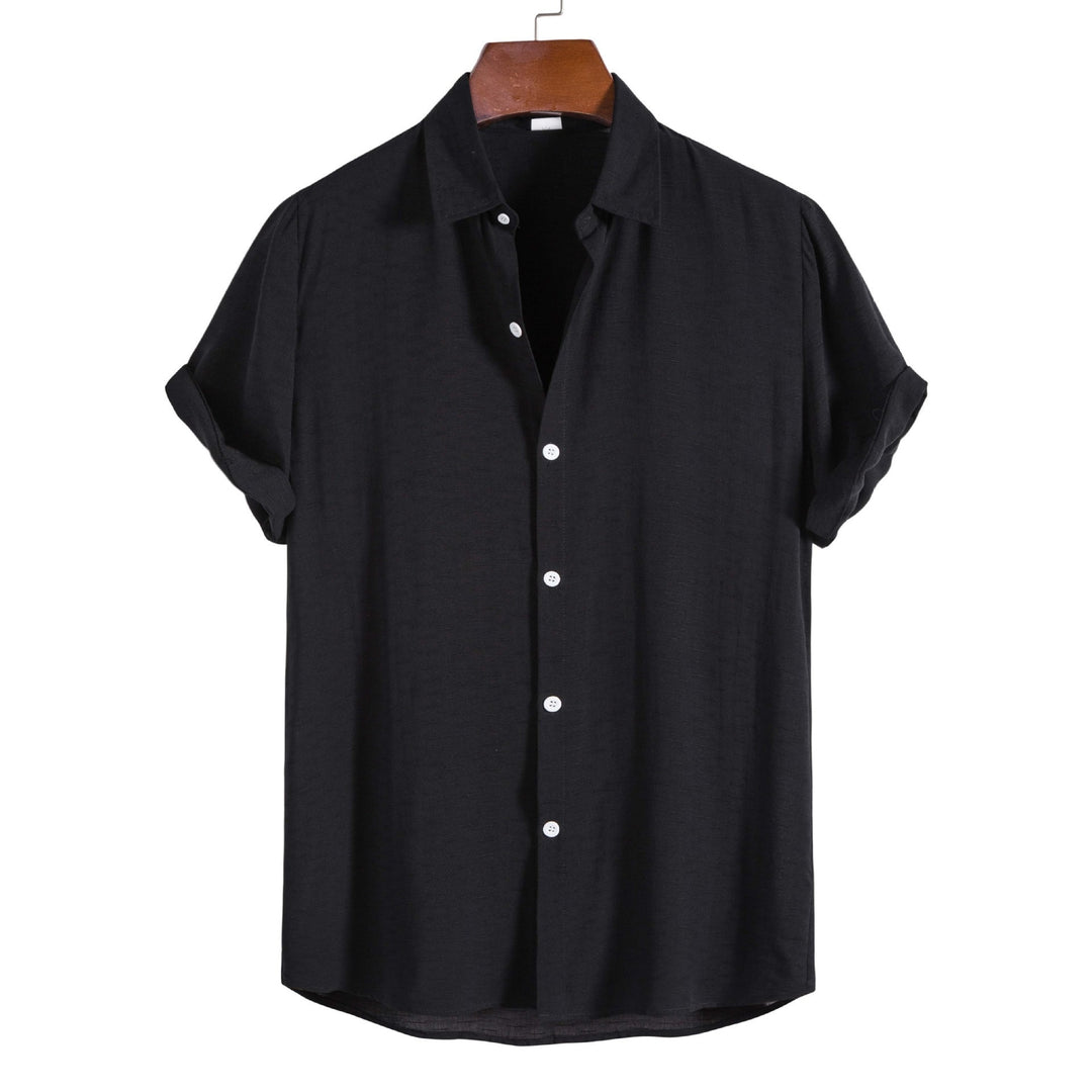 Herren Hemd | Regular Fit | Kurzarm Struktur | Sommer