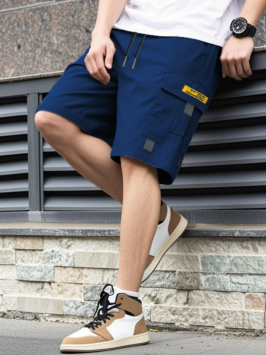 Herren Shorts | Cargo | Mit Kordelzug Urban | Sommer