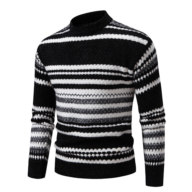 Pullover Herren | Kaschmir Pullover Style | Elegantes Rundhals Design