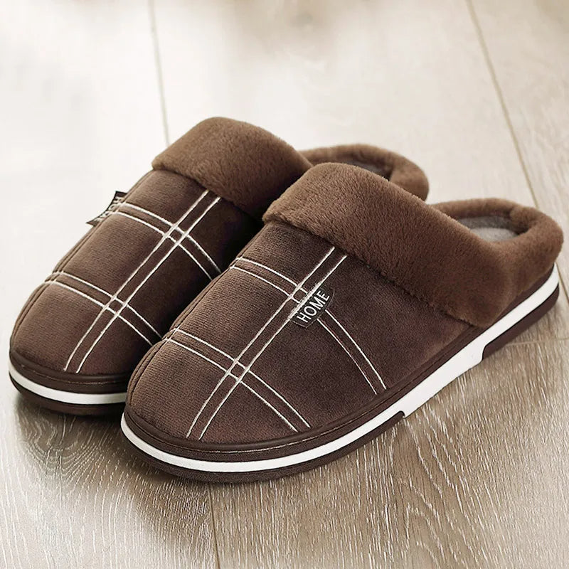 Herren Hausschuhe | Warme Winterschuhe | Weiche Pantoffeln