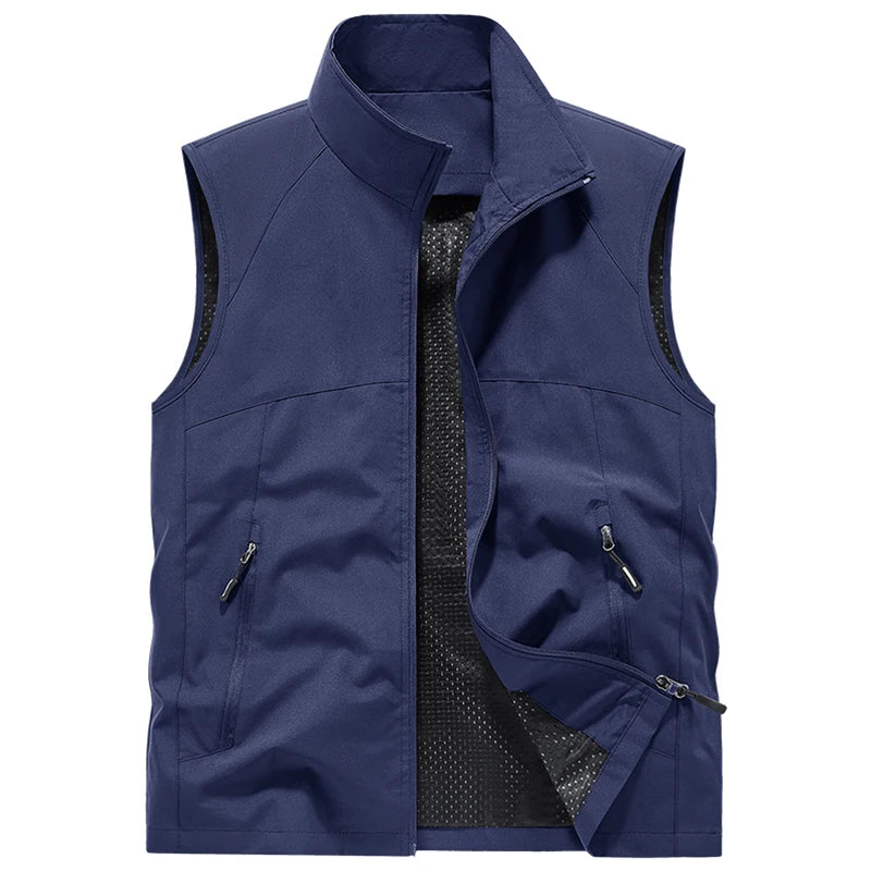 Herren Bodywarmer | Sportlich | Mit Reißverschluss | Sommer