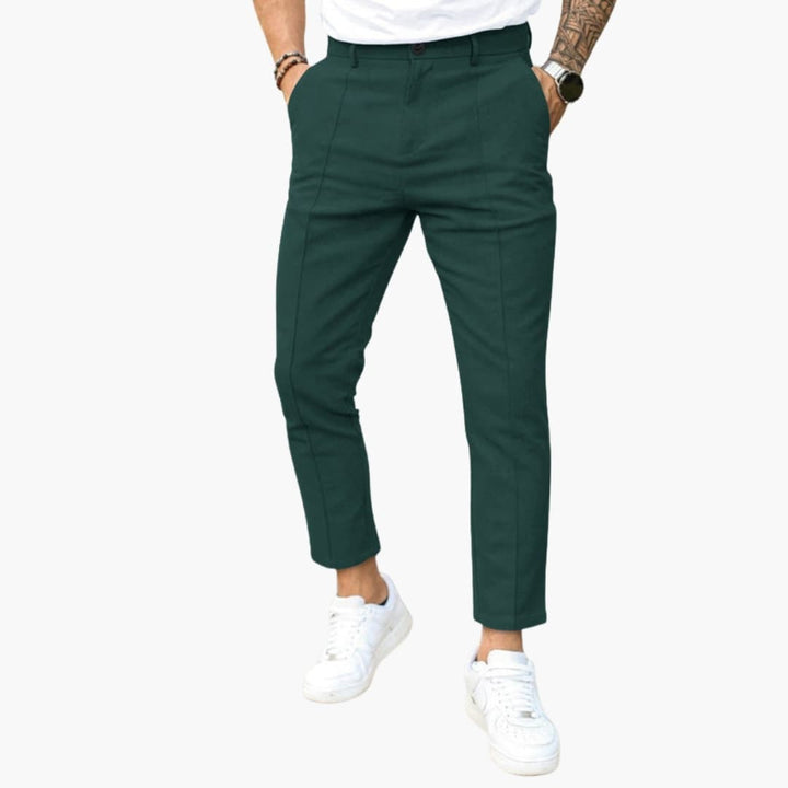 Herren Stoffhose | Schmale Passform | Eleganter Stil | Sommer