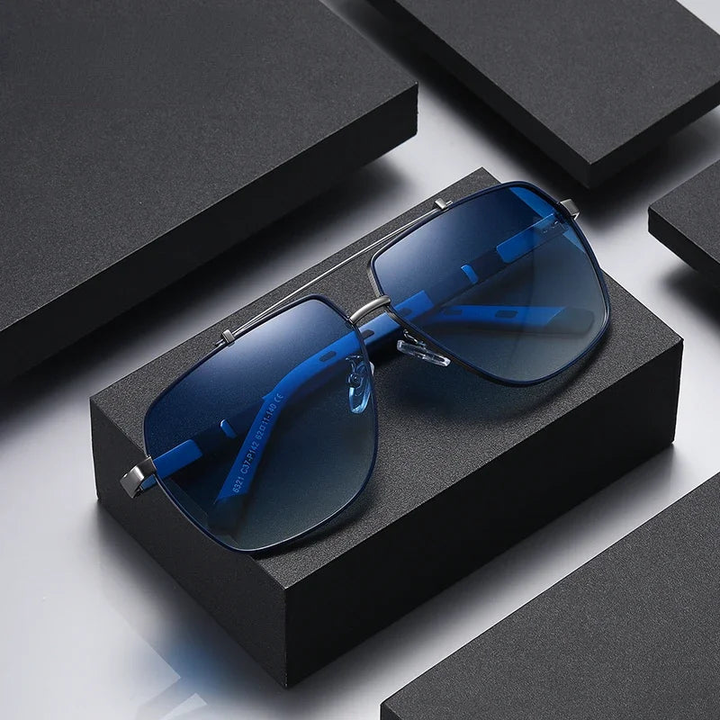 Herren Sonnenbrille | Elegant | Metallbügel | Sommer