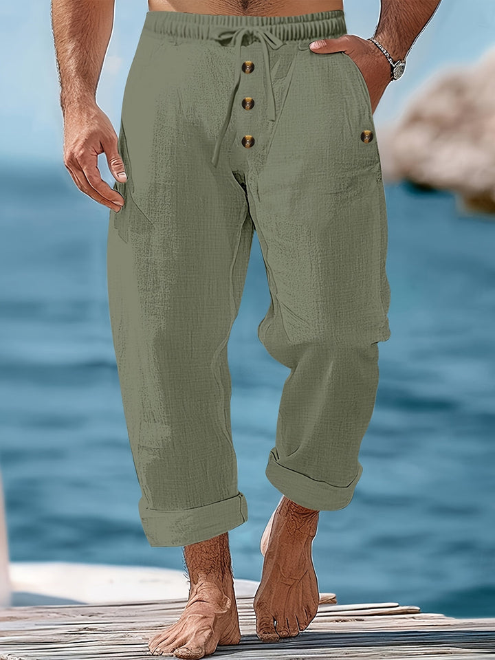 Herren Hose | Straight | Schlupfmodell | Sommer
