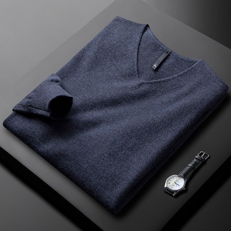 Herren Pullover | Getailleerd | V-Ausschnitt | Sommer