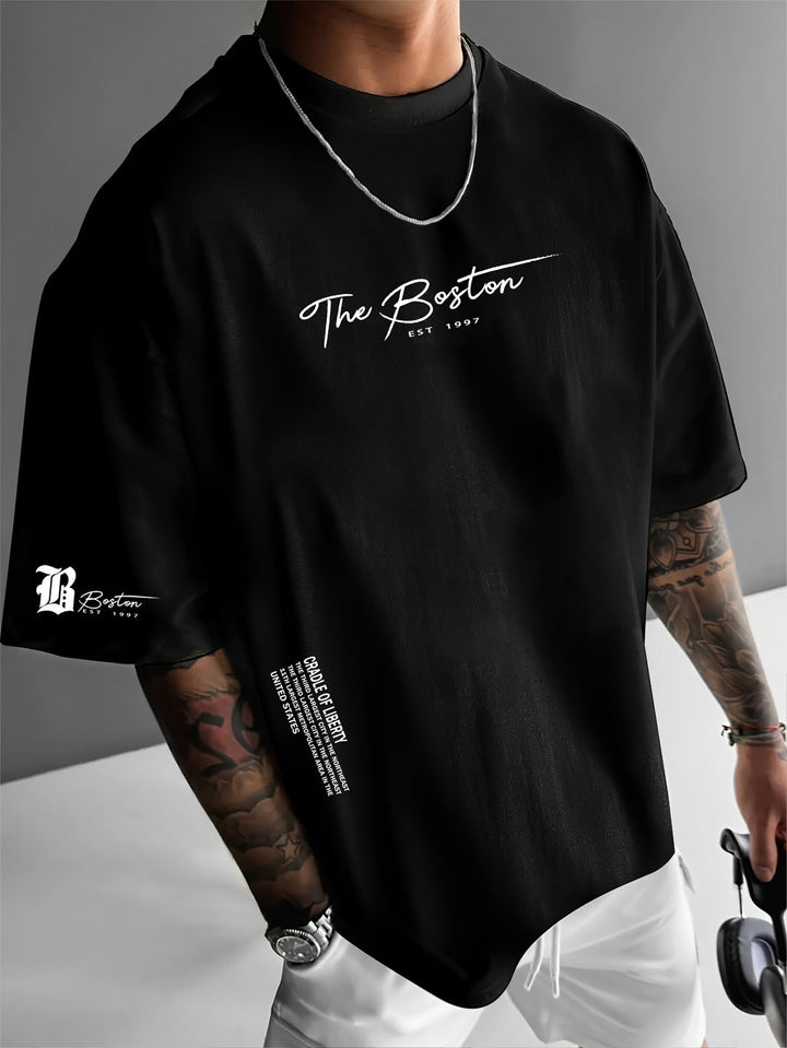 Herren T-Shirt | Oversized | Frontprint | Sommer