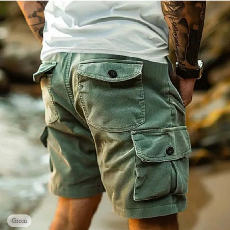 Herren Shorts | Cargo | Mit Kordelzug | Sommer
