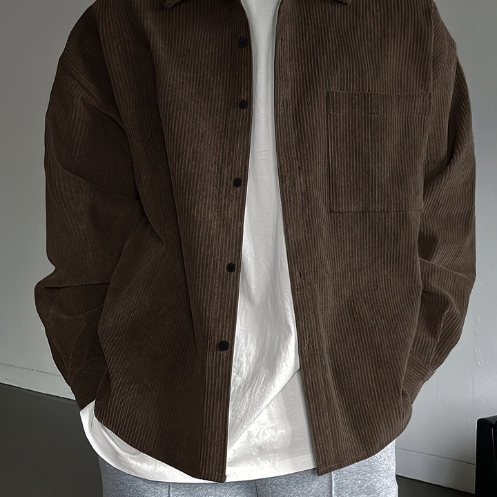 Herren Hemd | Oversized | Knopfleiste | Sommer