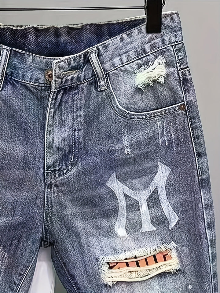 Herren Shorts | Straight | Mit Knopfverschluss | Sommer