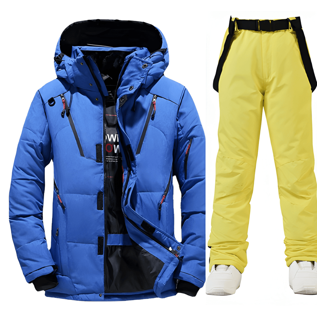 Herren Skijacke | Warmes Ski Set | Winterjacke Herren